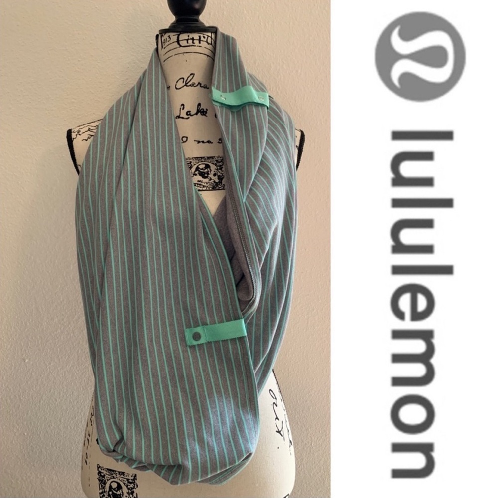 Lululemon Vinyasa Stripped French Terry Scarf